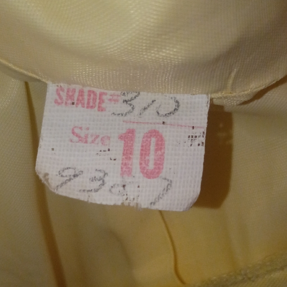 Adele Martin Vintage  Original Cream Sleeveless Dress - Picture 8 of 12